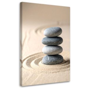 Obraz Piasek plaża kamienie do salonu sypialni kuchni biura 60×90 995801 Obraz Piasek plaża kamienie do salonu sypialni kuchni biura 60×90 995801