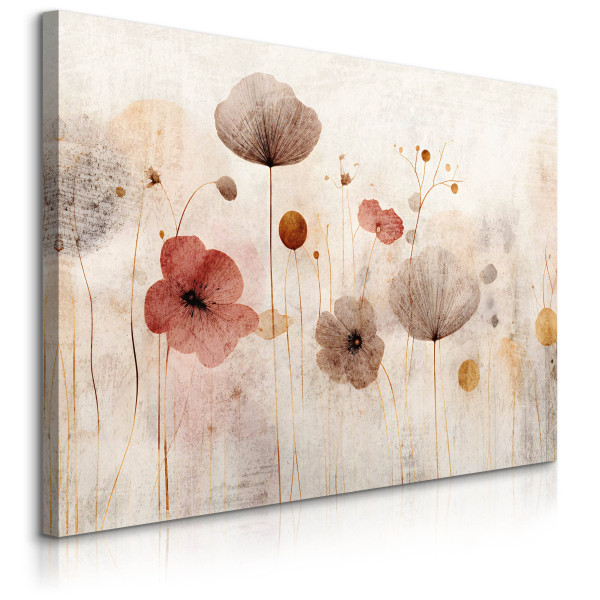 Obraz Polne Kwiaty W Stylu Vintage 120x80cm 647941