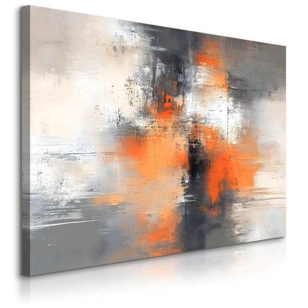 Obraz Pomarańczowa Abstrakcja 100x70cm 648059