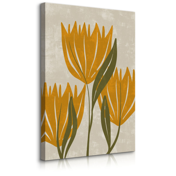 Obraz Pomarańczowe Tulipany Na Betonie 40x50cm 342153