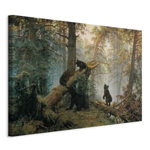 Obraz Poranek w lesie 120 x 80 cm 595537 Obraz Poranek w lesie 120 x 80 cm 595537