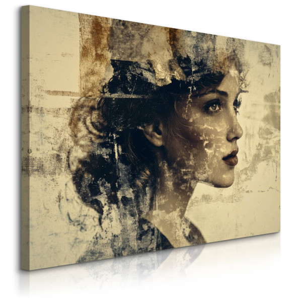 Obraz Portret Kobiety W Stylu Vintage 30x20cm 646646