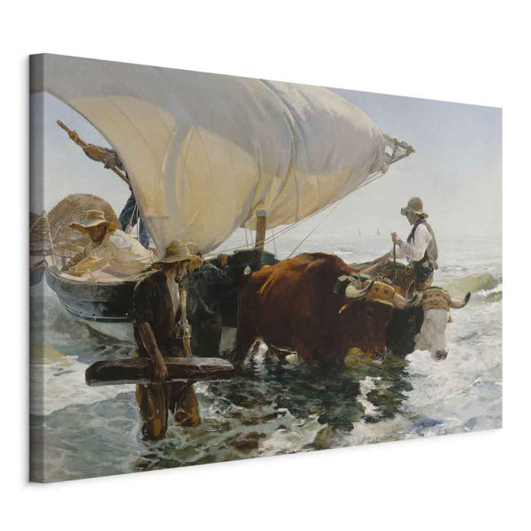 Obraz Powrót z połowu 120 x 80 cm 609100