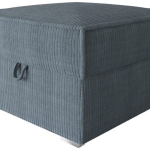 Pufa ze schowkiem do salonu TOP szara sztruksowa 512211 Pufa ze schowkiem do salonu TOP szara sztruksowa 512211