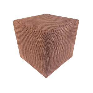 Pufa ZEFIR DOT welurowa 40×40 cm kwadratowa miękka salon różowa 795119 Pufa ZEFIR DOT welurowa 40×40 cm kwadratowa miękka salon różowa 795119