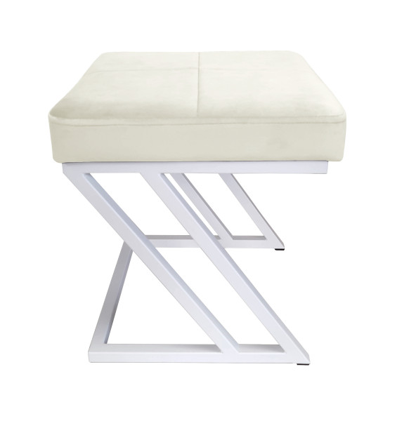 Pufa ZETA LOFT taboret podnóże 93896