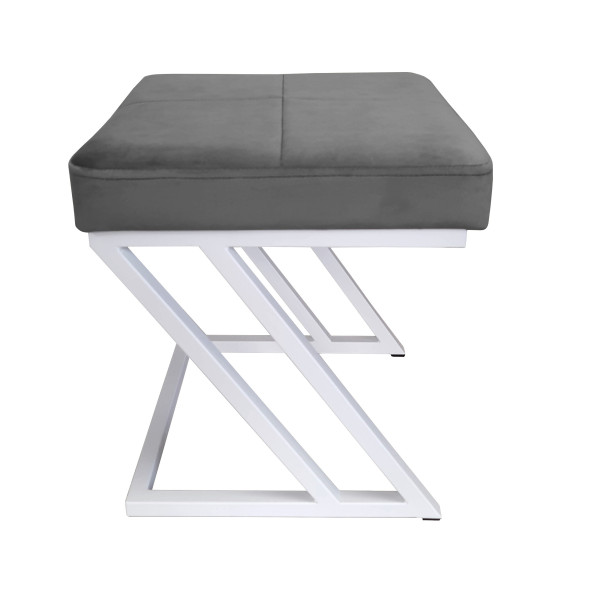 Pufa ZETA LOFT taboret podnóże 93946