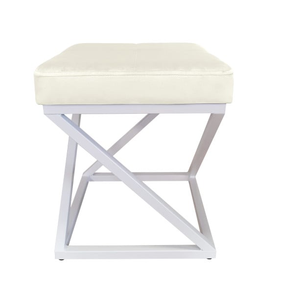 Pufa ZOA LOFT podstawa biała M 93907