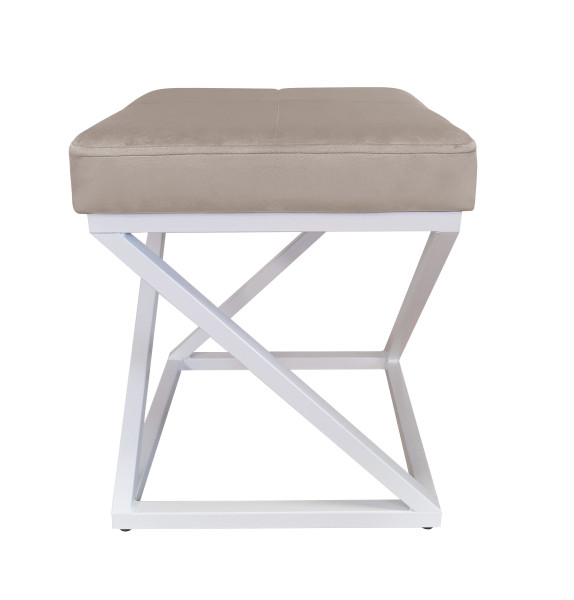 Pufa ZOA LOFT podstawa biała M 94045