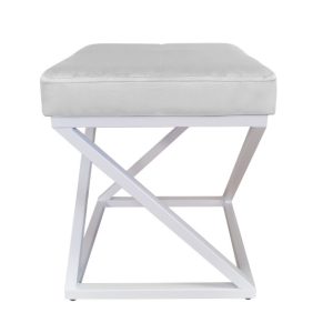 Pufa ZOA LOFT podstawa biała M 93970 Pufa ZOA LOFT podstawa biała M 93970
