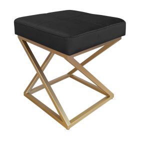 Pufa ZOA LOFT podstawa złota M 93900 Pufa ZOA LOFT podstawa złota M 93900