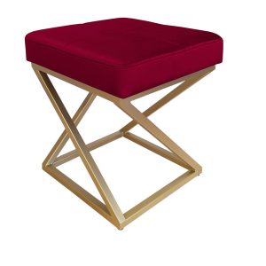 Pufa ZOA LOFT podstawa złota M 93994 Pufa ZOA LOFT podstawa złota M 93994