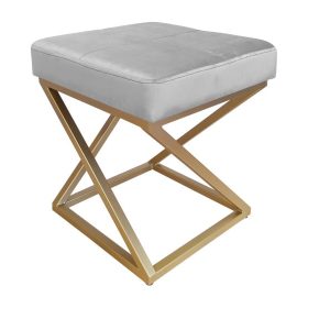 Pufa ZOA LOFT podstawa złota M 93996 Pufa ZOA LOFT podstawa złota M 93996