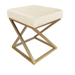 Pufa ZOA LOFT podstawa złota M 94058 Pufa ZOA LOFT podstawa złota M 94058