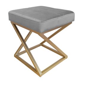 Pufa ZOA LOFT podstawa złota M 94059 Pufa ZOA LOFT podstawa złota M 94059