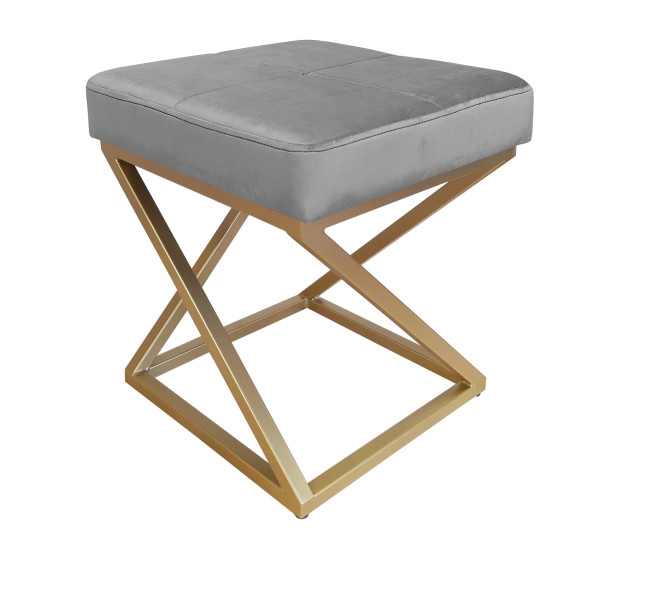 Pufa ZOA LOFT podstawa złota M 94059
