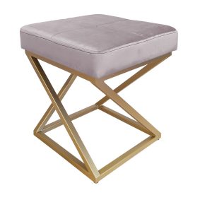 Pufa ZOA LOFT podstawa złota M 93937 Pufa ZOA LOFT podstawa złota M 93937