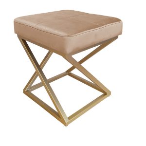 Pufa ZOA LOFT podstawa złota M 93941 Pufa ZOA LOFT podstawa złota M 93941