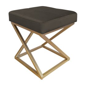 Pufa ZOA LOFT podstawa złota M 93971 Pufa ZOA LOFT podstawa złota M 93971