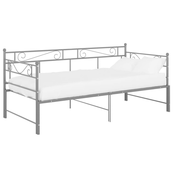 Rama sofy Szary Metal vidaXL 503565