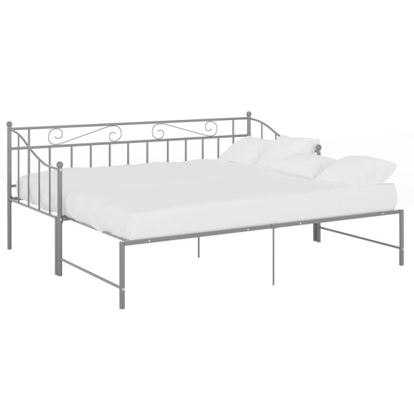 Rama sofy Szary Metal vidaXL 501712