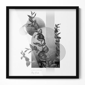 Ramka do zdjęć plakat fotoramka stylowa Czarny 52×52 913240