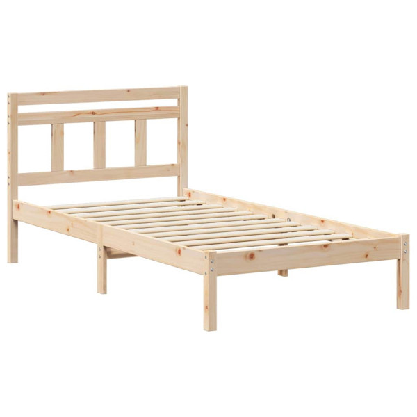 Ramka łóżka Brązowy Lite drewno sosnowe 830376