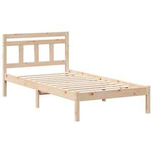Ramka łóżka Brązowy Lite drewno sosnowe 830834