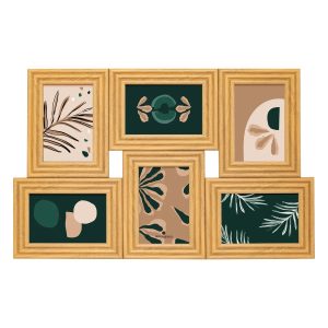 Ramka, multiramka na 6 zdjęć Sandra 55,5×35,3 cm 462301