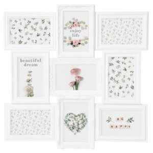 Ramka na 9 zdjęć ROMANCE, zdjęcia – multirama 50x50x2CM 117119