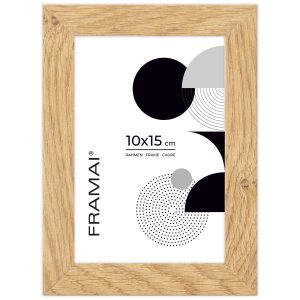 Ramka na zdjęcia 10×15 cm rama kolor dębowy ramki do zdjęć 15×10 cm FRAMAI® 1017927