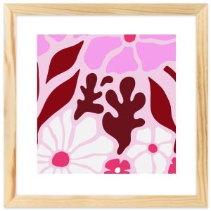 Ramka na zdjęcia 20×20 cm z drewna surowego sosnowa ramka DIY FRAMAI® 970911