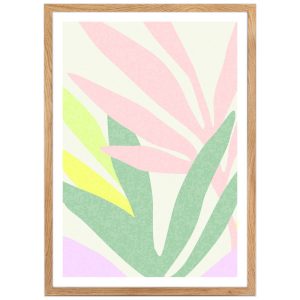 Ramka na zdjęcia 50×70 cm w kolorze dębowym prostokątna rama duża FRAMAI® 848711