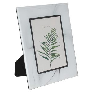Ramka na zdjęcia Inko 13×18 cm marmurkowa szara 51207