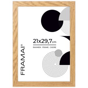 Ramka na zdjęcia w kolorze dębu HEN 01 21×29,7 cm 848684