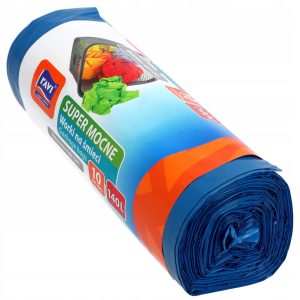 RAVI Worki na śm 140L 90x110cm LDPE S.Mocne 10szt 180372