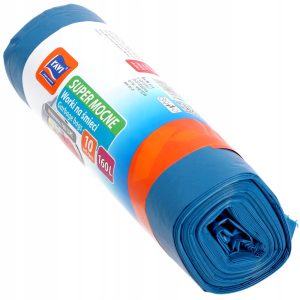 RAVI Worki na śmieci 160L 100x130cm LDPE Super Moc 180373