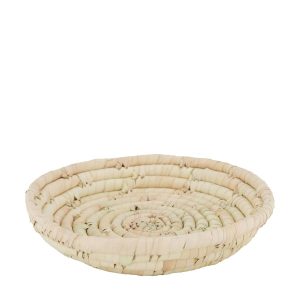 Ręcznie Pleciona Taca z Trawy Morskiej 18cm Boho 718742