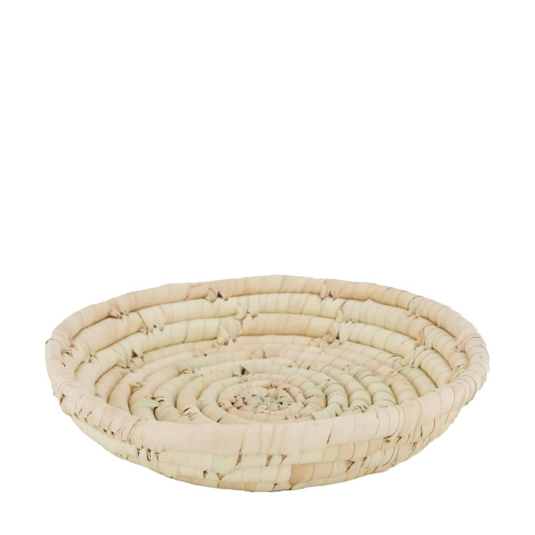 Ręcznie Pleciona Taca z Trawy Morskiej 18cm Boho 718742