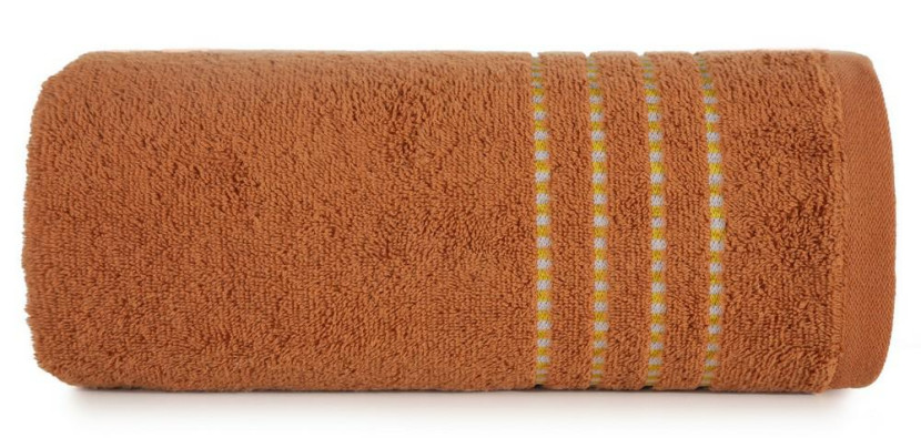 Ręcznik 30x50 Fiore ceglasty 500g/m2 frotte 766563