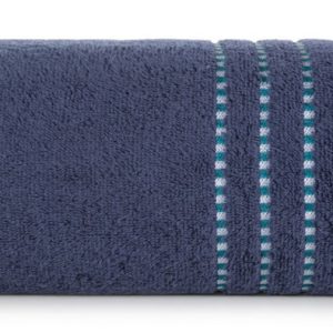 Ręcznik 30×50 Fiore granatowy 500g/m2 frotte 766586 Ręcznik 30×50 Fiore granatowy 500g/m2 frotte 766586