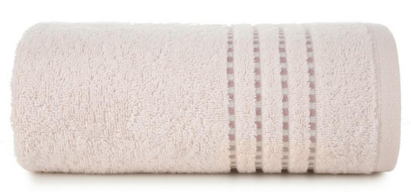 Ręcznik 30x50 Fiore różowy jasny 500g/m2 frotte 766568