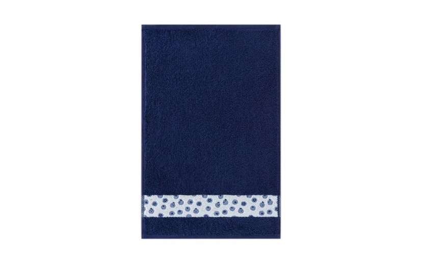 Ręcznik 30x50 Jagódki granatowy 400g/m2 frotte Zwoltex 773861