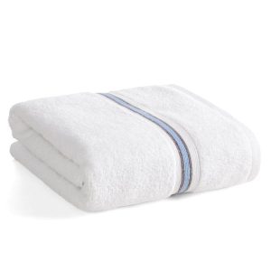Ręcznik 30×50 Tris biały z ozdobną bordiurą frotte 500 g/m2 741510 Ręcznik 30×50 Tris biały z ozdobną bordiurą frotte 500 g/m2 741510