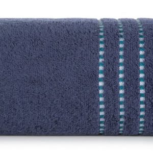 Ręcznik 50×90 Fiore granatowy 500g/m2 frotte 766564 Ręcznik 50×90 Fiore granatowy 500g/m2 frotte 766564