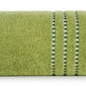 Ręcznik 50×90 Fiore oliwkowy 500g/m2 frotte 766574 Ręcznik 50×90 Fiore oliwkowy 500g/m2 frotte 766574