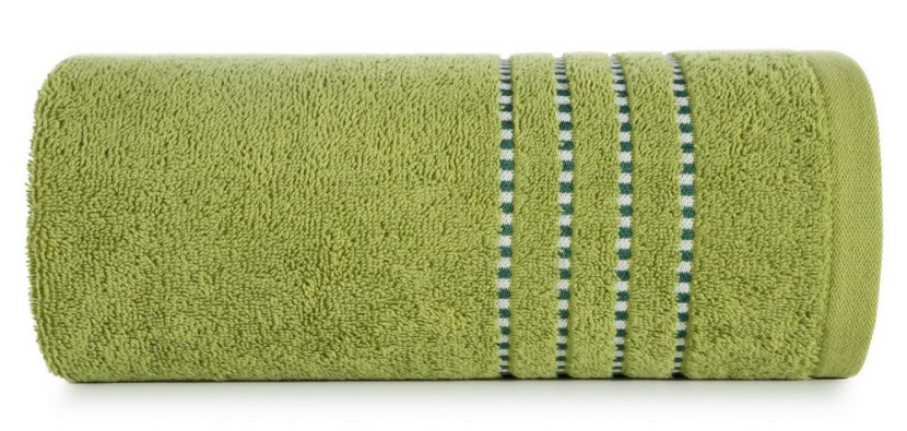 Ręcznik 50x90 Fiore oliwkowy 500g/m2 frotte 766574