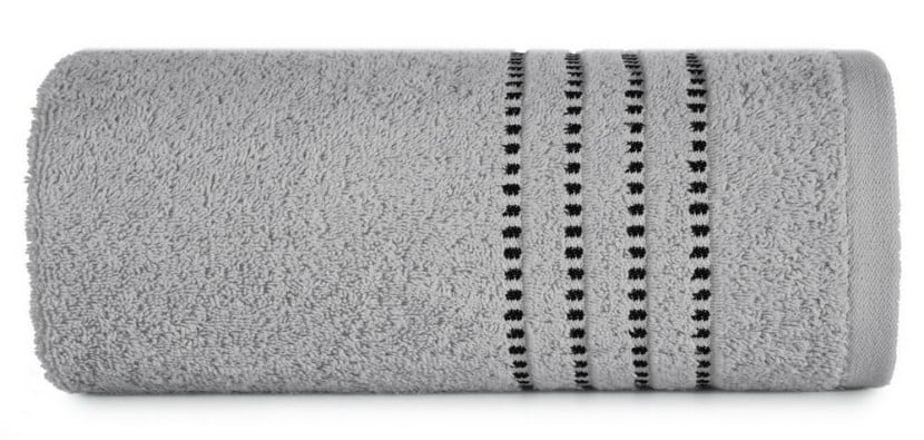 Ręcznik 50x90 Fiore stalowy 500g/m2 frotte 766572