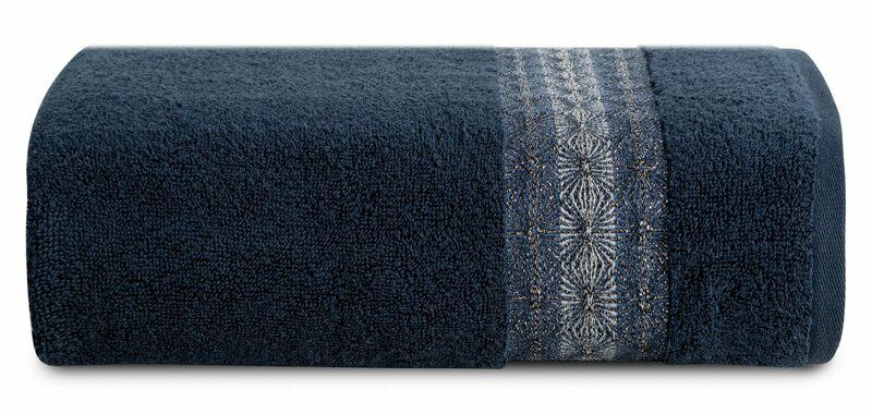 Ręcznik 50x90 Malika granatowy frotte 500g/m2 765623