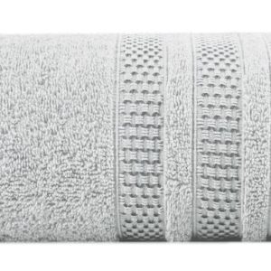 Ręcznik 50×90 Nastia srebrny frotte 500 g/m2 765734 Ręcznik 50×90 Nastia srebrny frotte 500 g/m2 765734